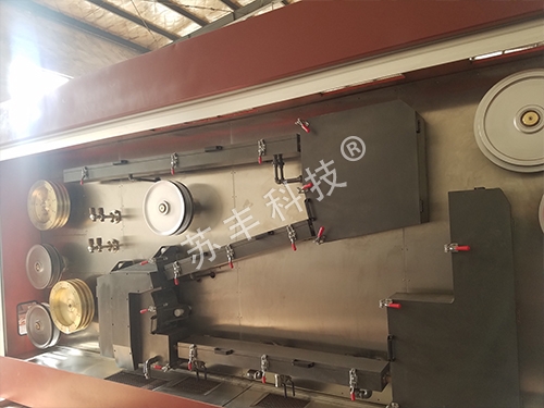 AC annealing of large pull double ends