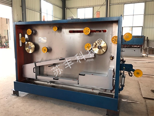 Horizontal 270 annealing device with middle pull